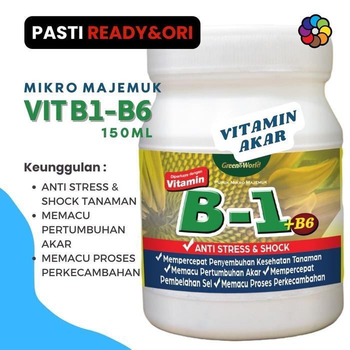 VITAMIN B1 + B6 HORMON AKAR TANAMAN 150ML