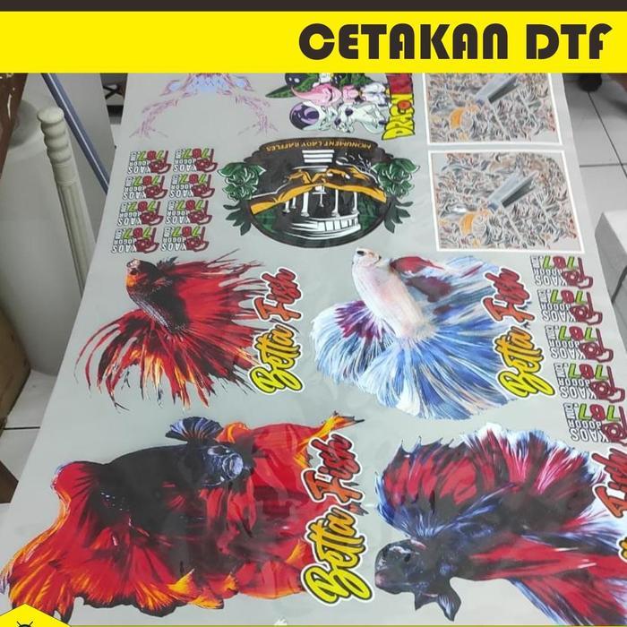 CETAK DTF SABLON DIGITAL MESIN LARGE FORMAT SIAP PRESS METERAN