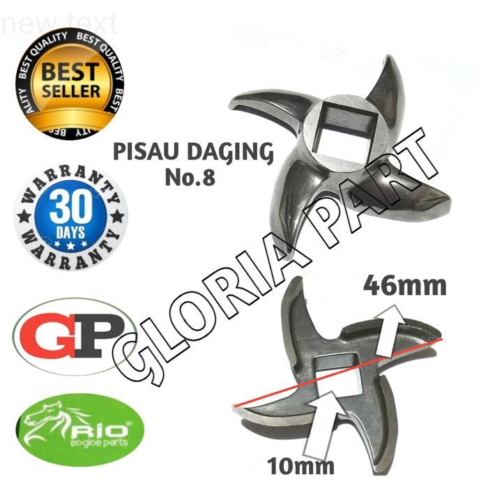 Pisau gilingan daging No.8 Gratis Ongkir