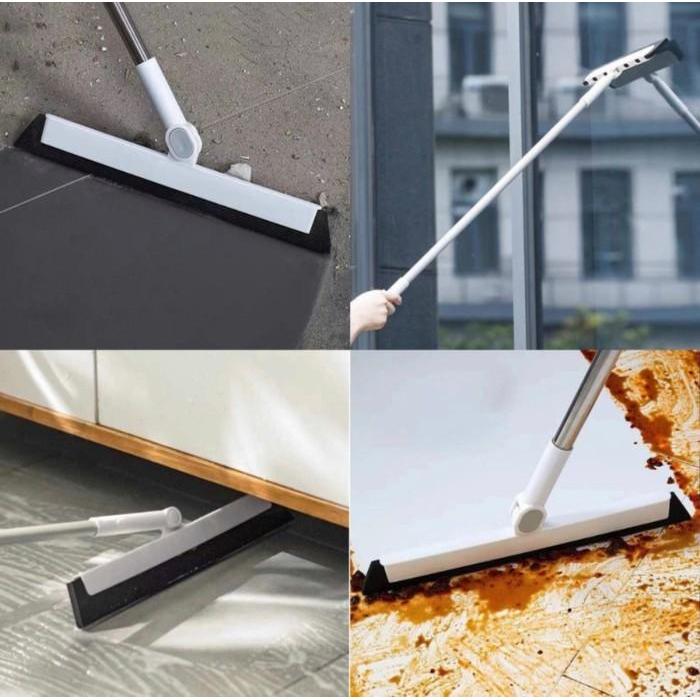 KR Wiper Lantai Alat Pel Serok Air Hujan Kamar Mandi Pendorong Air