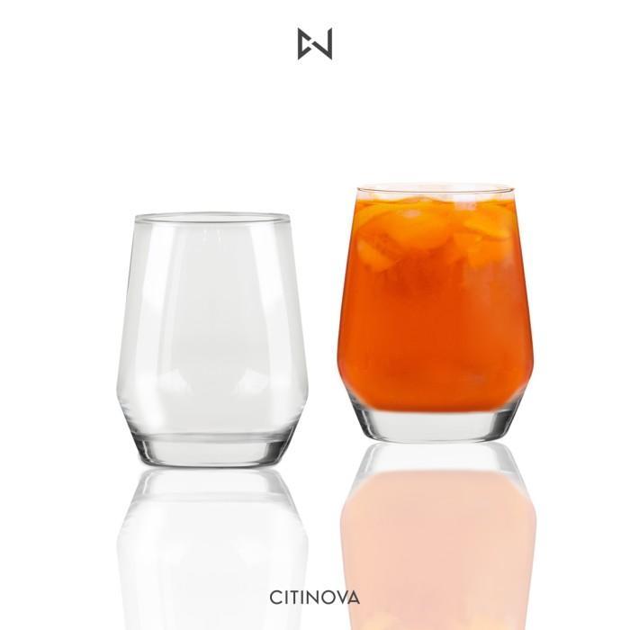 Gelas Kaca Citinova Florida 1 Pcs