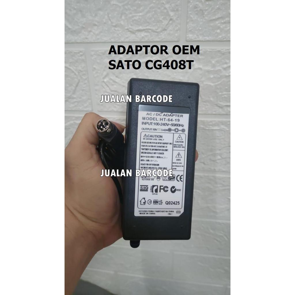 ADAPTOR OEM / KW PRINTER SATO CG408 CG408T CG-408T CHARGER BERGARANSI