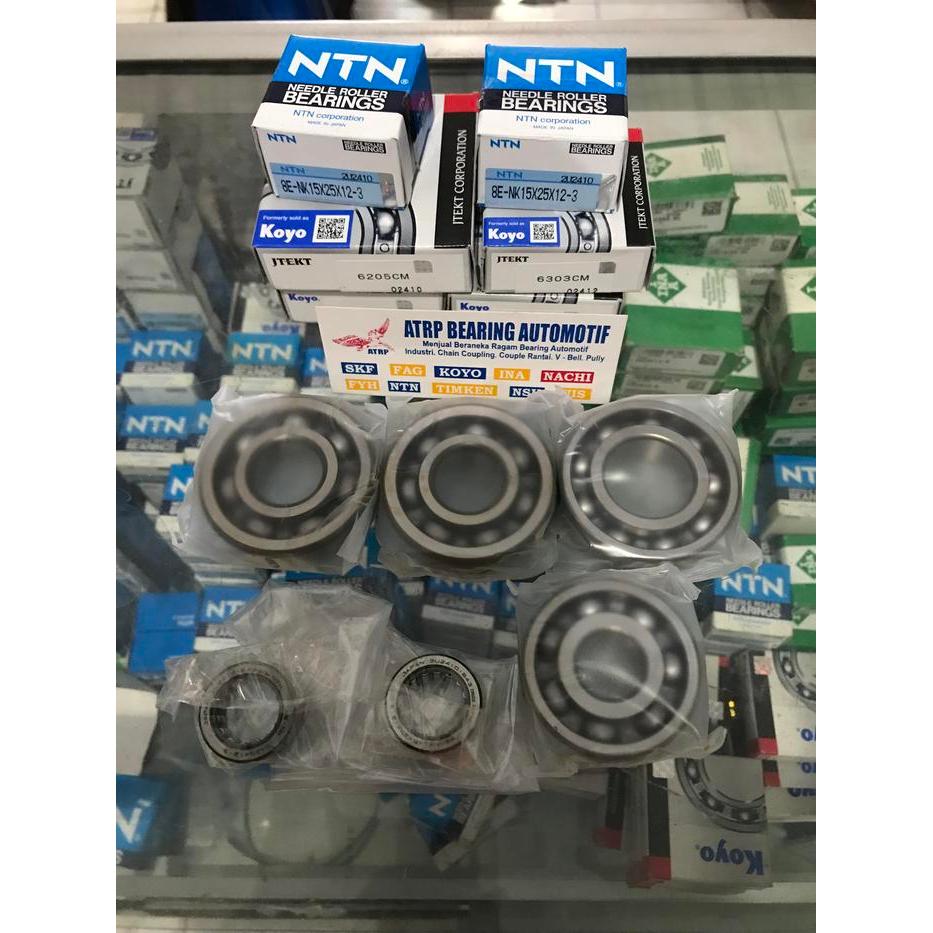 Bearing Kruk As Rasio Komplit Set Yamaha Rx King Koyo Ntn Original