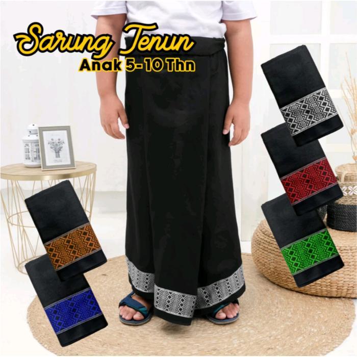 HOT SALE sarung anak laki laki 5-10 tahun / sarung anak laki laki 12 tahun