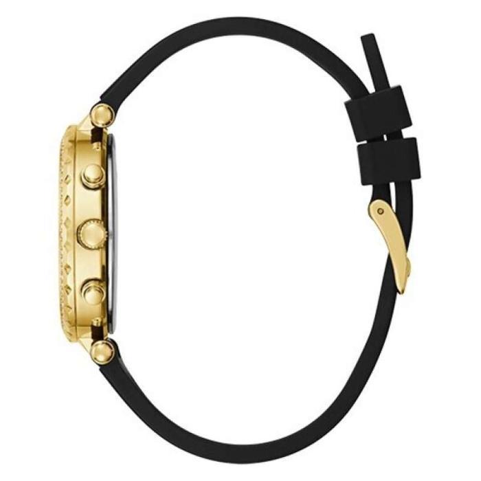 Sedia Guess Watches GW0113L1 Original SOLSTICE Jam Tangan Wanita Black Gold