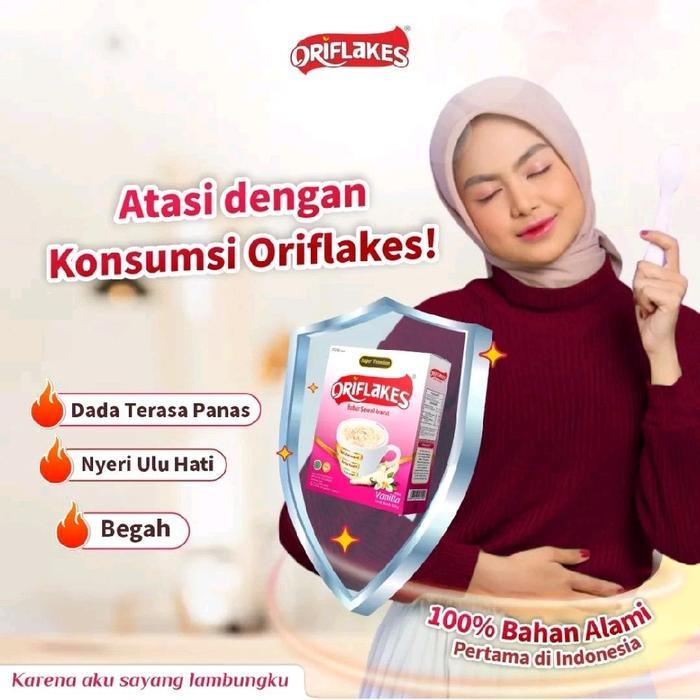 "New" Oriflakes Daily sereal umbi garut 150 Gram sachet praktis Granola Oatmeal Cereal
