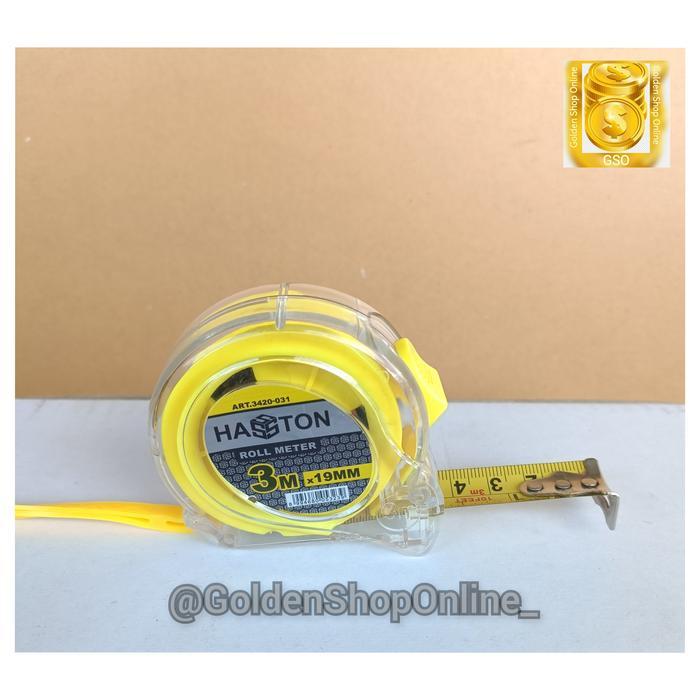 * Meteran 3 meter Haston