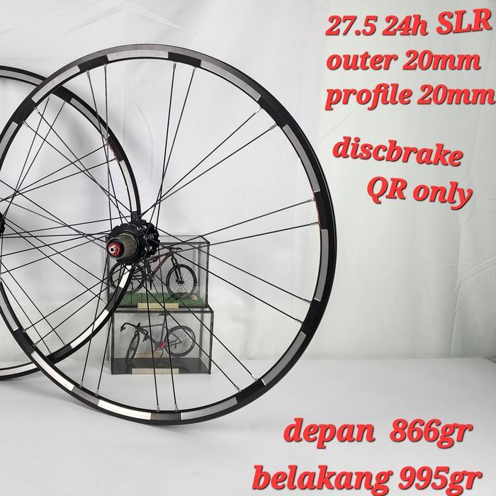 Wheelset 27.5 SLR 24h XLR8 Murah Banget