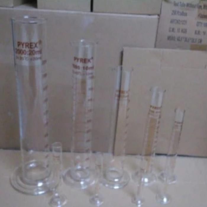 JTTOP" GELAS UKUR PYREX MEASURING SILINDER TABUNG UKUR KACA