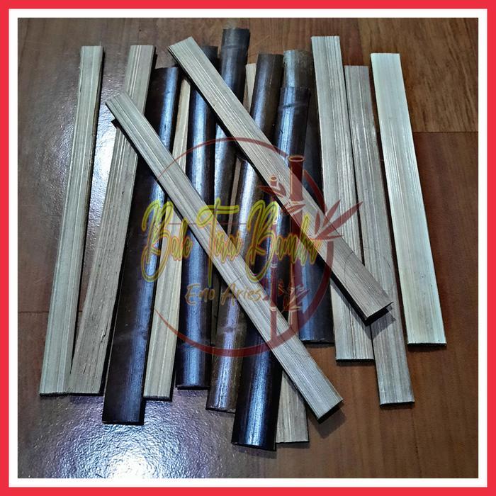 Bilah bambu hitam, batang bambu hitam, hiasan tanaman pagar
