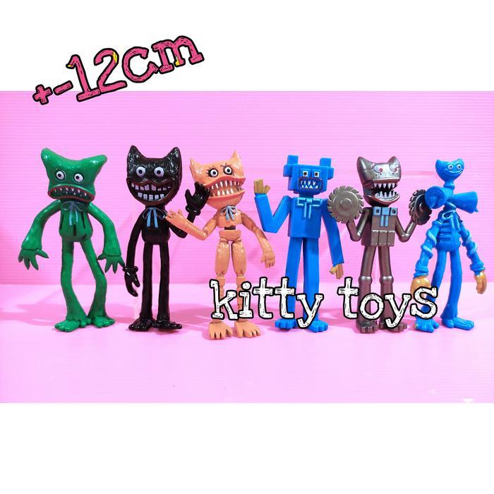 figure monster huggy wuggy kissy missy poppy playtime set