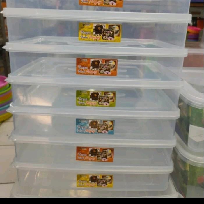 Tempat Donat KECIL / kotak donat Plastik Nagoya 5215 tantos KECIL