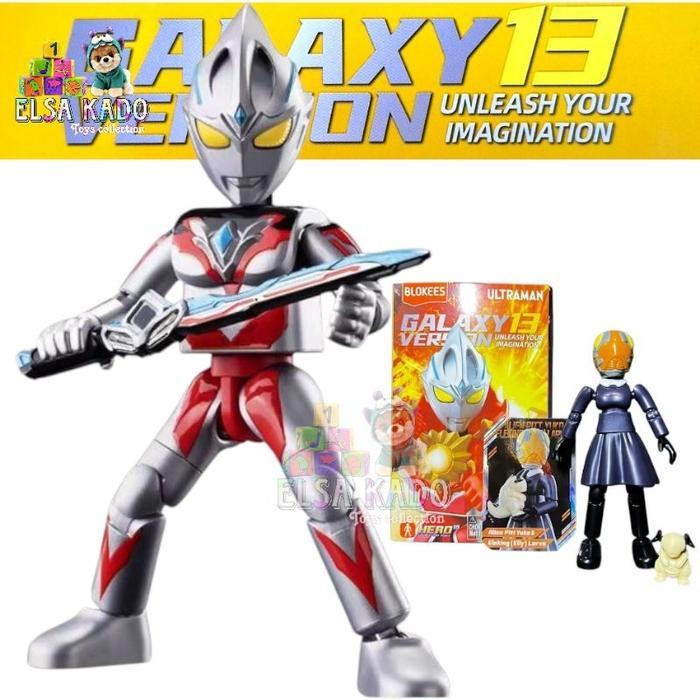 Blokees Ultraman Vol 13 Galaxy Version 13 Harga 1 Pcs Gacha Karakter Ultraman Arc / Trigger Truth /