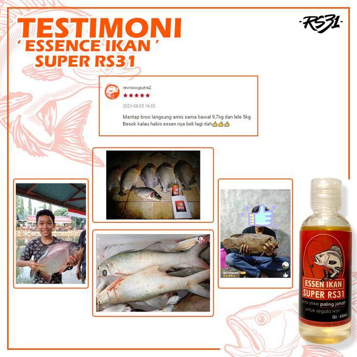 BIGSALE RS31 ESSEN IKAN SUPER RS31 UMPAN IKAN MAS SUPER WANGI GURIH PANCING STRIKE 5X LEBIH CEPAT