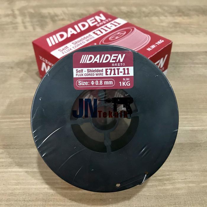 Kawat Las Flux Core 0.8Mm E71T-11 Daiden / Flux Core Daiden 0.8Mm 1Kg