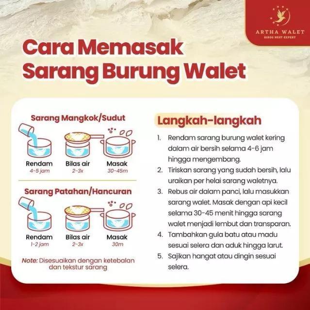 Hampers Imlek Cny Lunar - Parcel Sarang Burung Walet Bird Nest Walet / Hadiah / Gift Kolega /