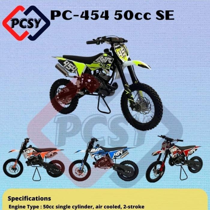 Motor Mini Trail PCSY PC 454 MX50 Special Engine l Motor Trail Untuk Anak dan Remaja