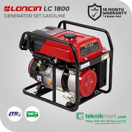 GENSET / GENERATOR SET BENSIN LONCIN LC1800 (1000 WATT)