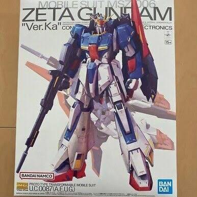 MG Zeta Gundam Ver. Ka Model Kit Figure Bandai