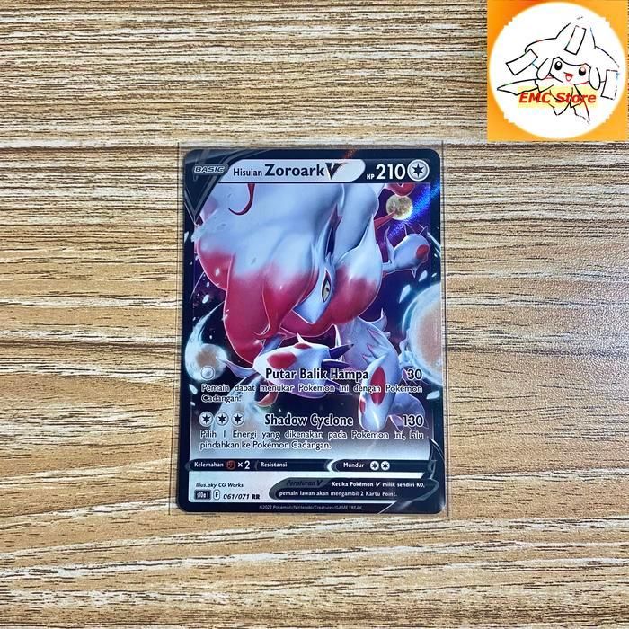 Pokemon TCG Indonesia - Hisuian Zoroark V