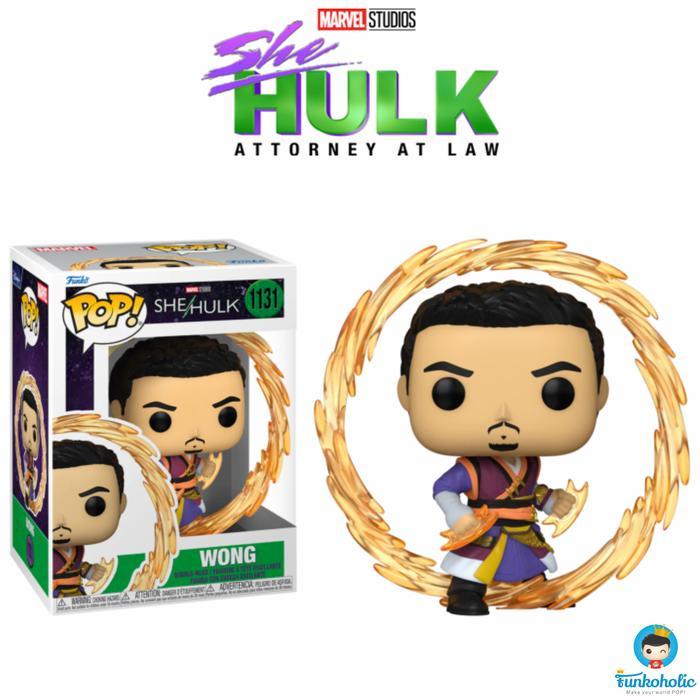 BERGARANSI Funko POP Marvel She-Hulk Attorney at Law - Wong #1131