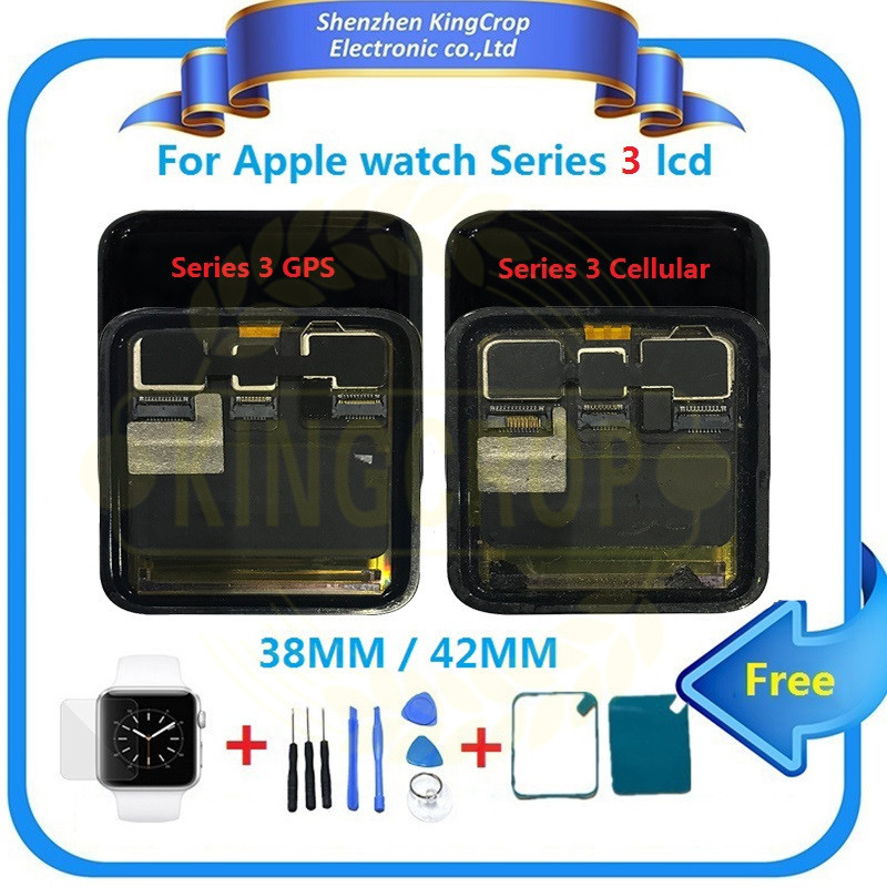 For Apple Watch Series 3 Gps Lcd Display Touch Screen Digitizer Series3 S3 38Mm/42Mm Lcd Pantalla
