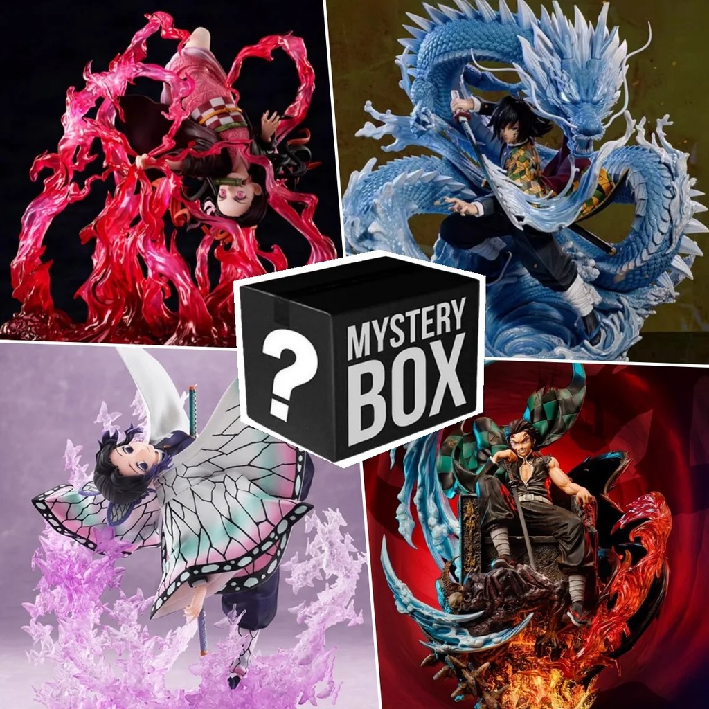 Demon Slayer Mystery Box Anime Mystery Figures Blind Box Kamado Nezuko Tanjirou Hashia Inosuke