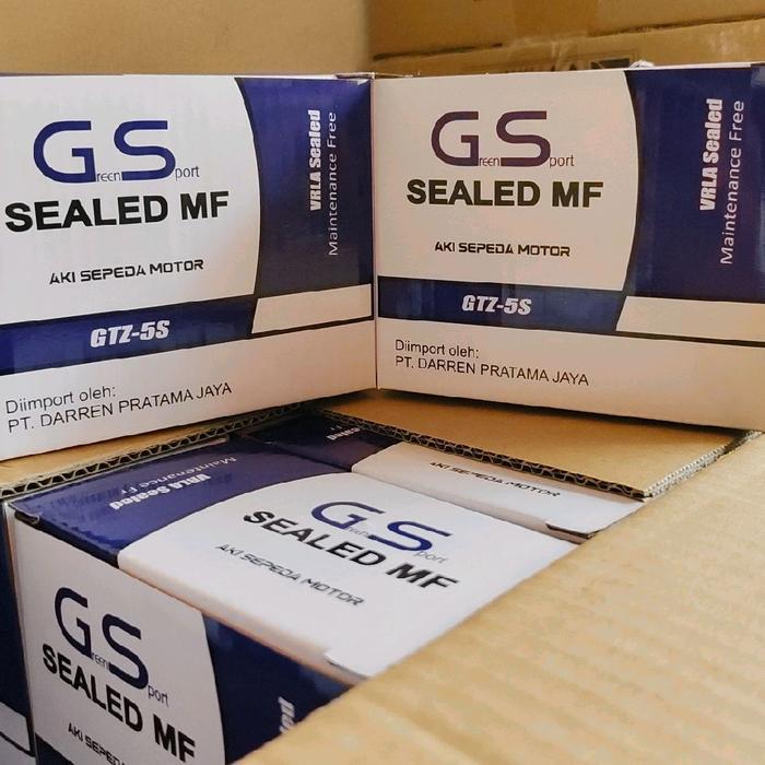 Aki Motor Gs Gtz5S Yamaha Jupiter Z, Jupiter Z1, Jupiter Mx135