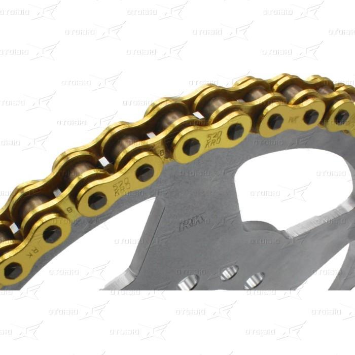 Rantai Rk Takasago Chain 520 Kro O-Ring 120L - Gold