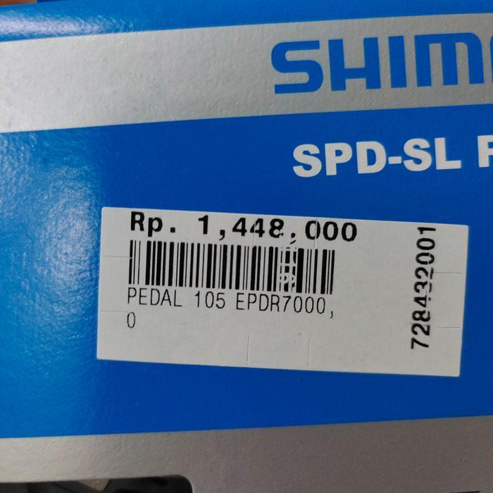 Spd-Sl Pedals Shimano 105 Pd-R7000 Pedal Cleat Shimano 105 R7000 Original With Box