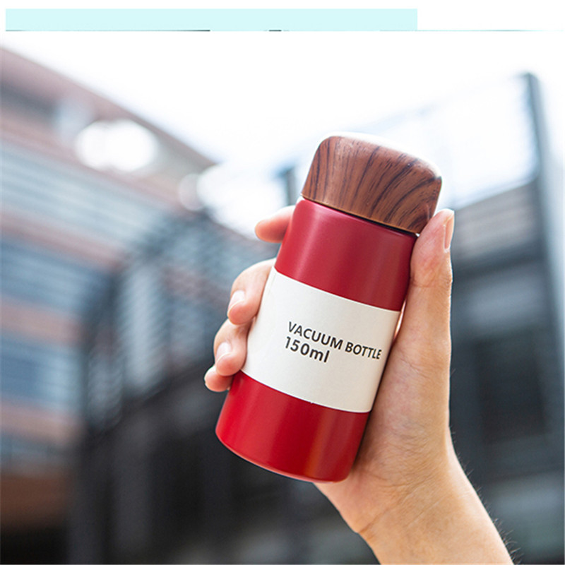 Cute Coffee Flasks Thermos 150Ml 250Ml Small Capa Portable Stainless Steel Travel Water Thermoses