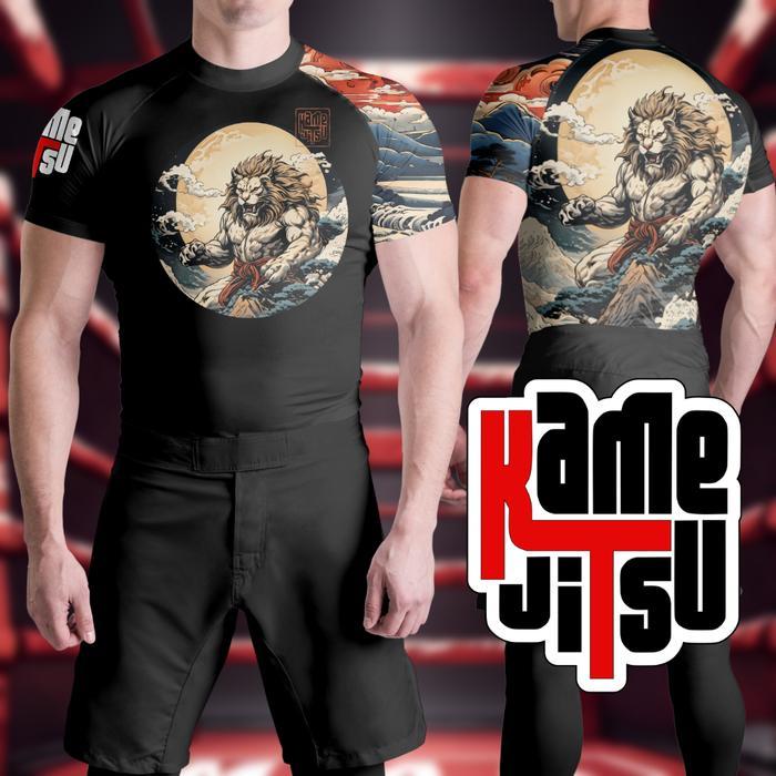Rashguard MMA BJJ Kamejitsu Rashguard Raion - Short Sleeves
