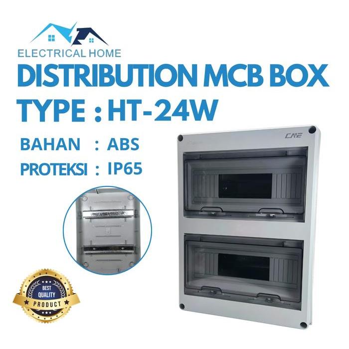 DISTRIBUTION MCB BOX TYPE HT-24W WATERPROOF IP65