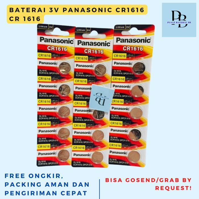 "New" Baterai 3V Panasonic CR1616 CR 1616