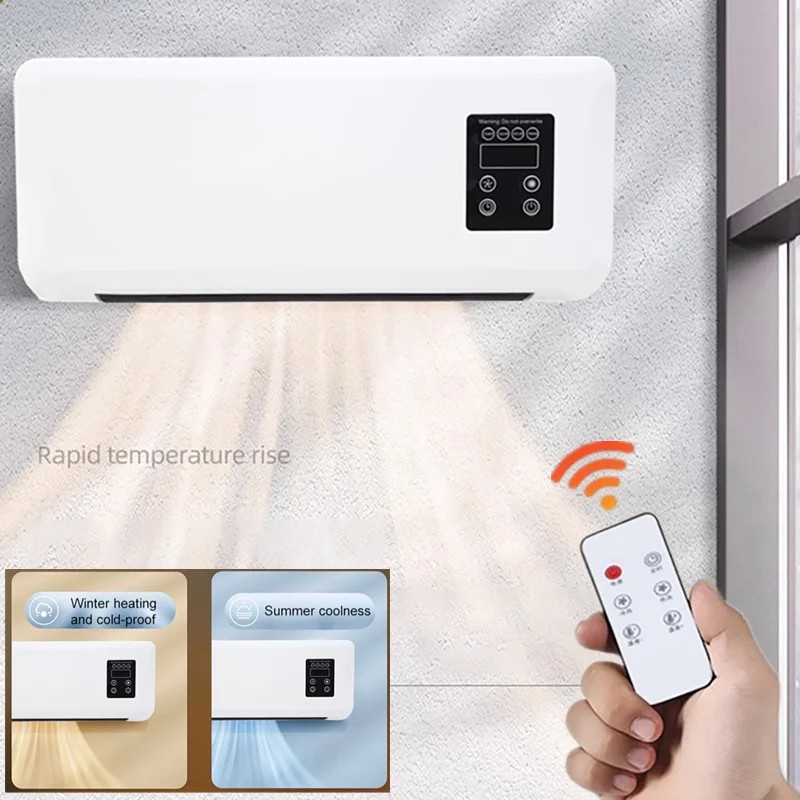 Portable Ductless Air Conditioner Wall-mounted Air Conditioner Fan and Heater RV Air Conditioner Fan
