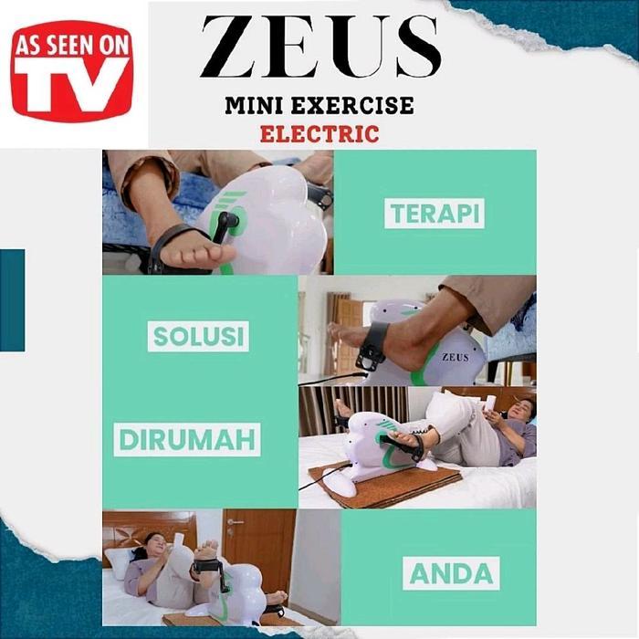 Zeus Mini Exercise Electric Bike - Sepeda Statis Mini ORIGINAL 100 % Ready