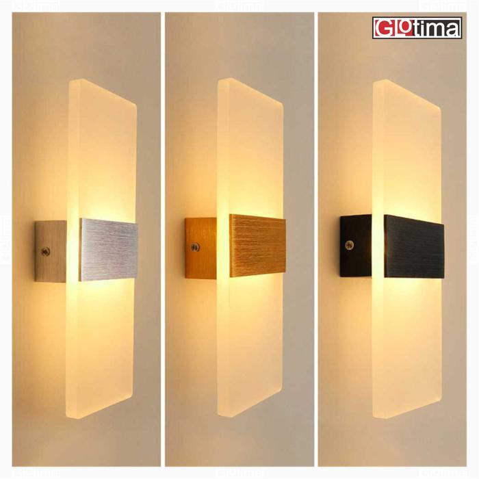 Lampu Dinding Hias minimalis modern teras indoor outdoor Rumah LED