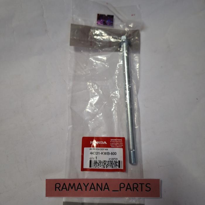 Axle FR Wheel Honda Blade Karbu 44301KWB600