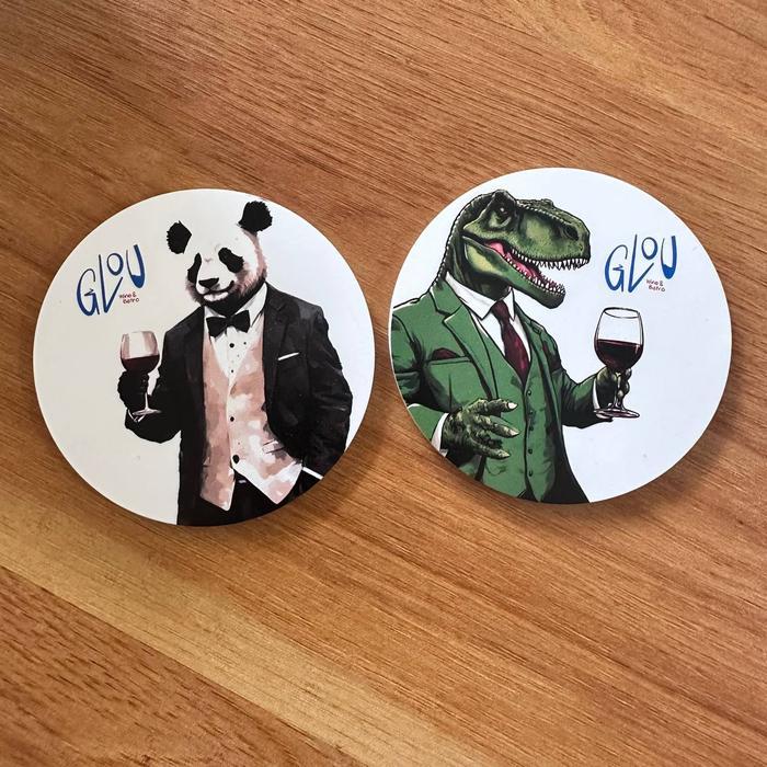 Tatakan Gelas Flat / Custom Alas Gelas Karet / Silikon Tatakan Gelas