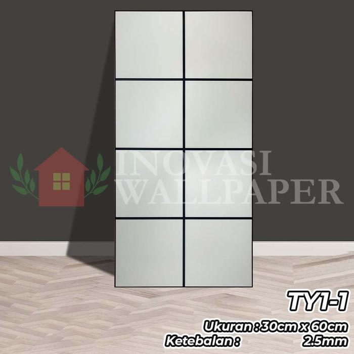 Paket 20 Lembar Wallpaper Dinding Sticker Dinding Vinyl Marble Granit Wallpaper Dinding 3D 30 X 60Cm