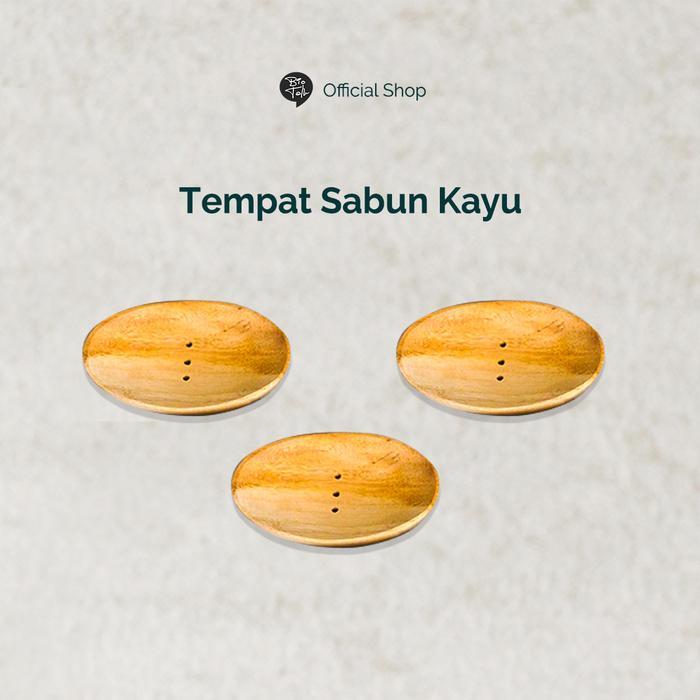 Biotalk Tempat Sabun Kayu