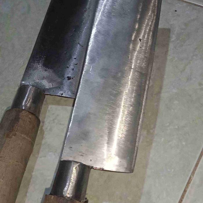 bendo Calok bodeng pembelah kelapa muda atau es batu Baja