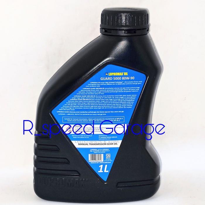 Oli Mobil Lupromax Guard 5000 Sae 80W 90 Transmisi Manual & Final Drive Gardan 1 Liter