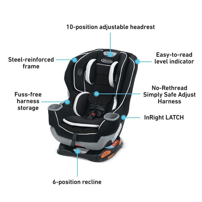 Graco Extend To Fit Car Seat Car Seat Baby Car Dudukan Bayi Pasti Diskon