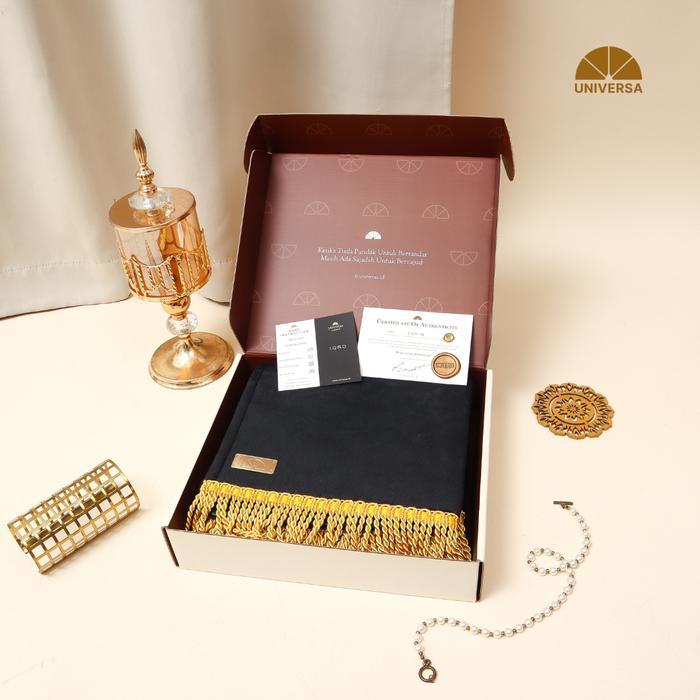 Universa Sajadah Anak (M) - Sajadah Polos Premium, Sajadah Busa Empuk Bulu Alas Kulit Anti Slip