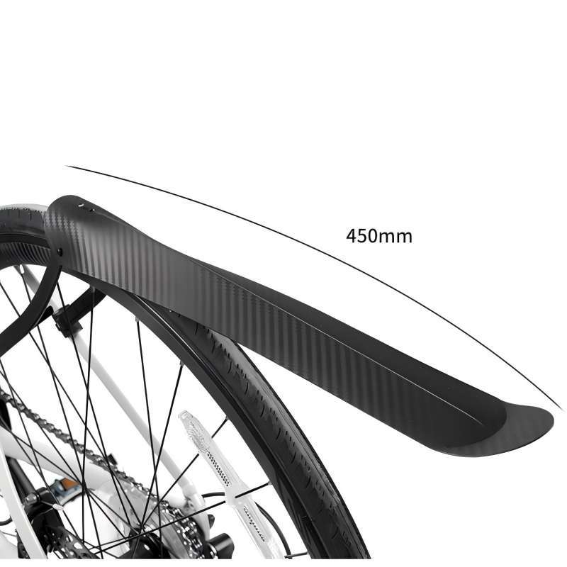 Road bike Rear fender , Bicycle Fender for gravel bike / road bike , carbon fiber pattern mudguard ,