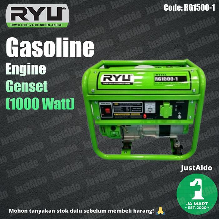 Mesin Genset RG1500-1 1000 Watt Ryu Generator