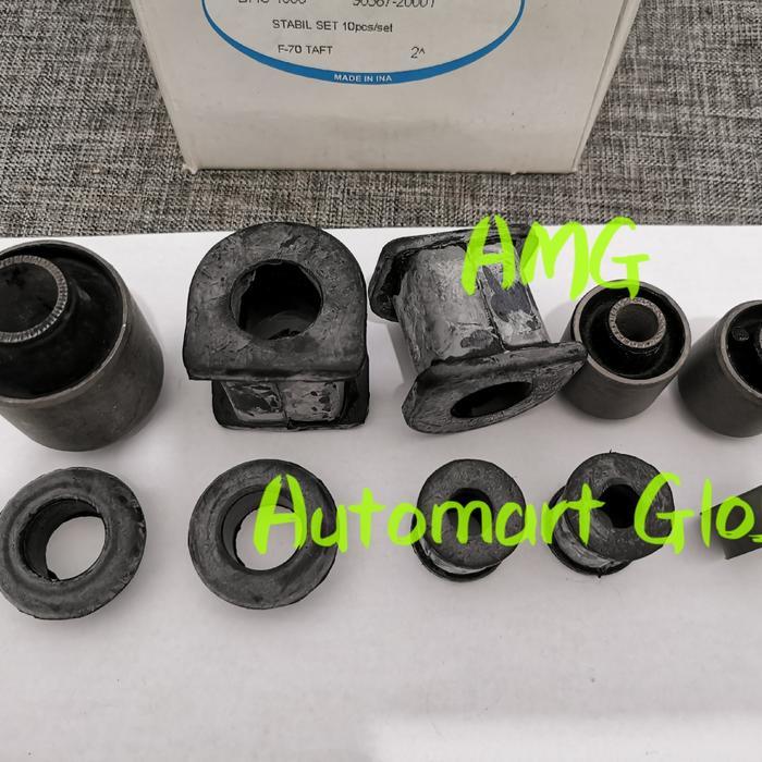 Karet Stabil Set Komplit Bushing Stabil Taft Gt F70