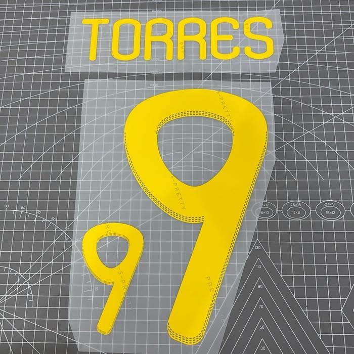 Nameset Spain Home 2010 Torres