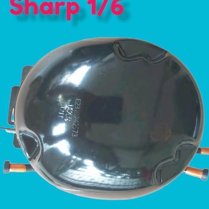 KOMPRESOR KULKAS SHARP 1/6 2 PINTU